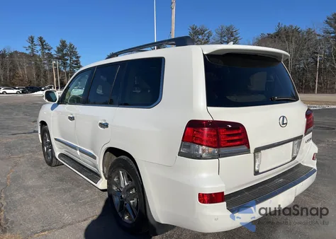 2014 Lexus Lx 570 z USA, uszkodzony, nr VIN JTJHY7AX2E4157767